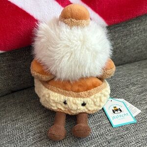 Jellycat Amuseables Mirielle St. Honore Plush with Fluffy White Top